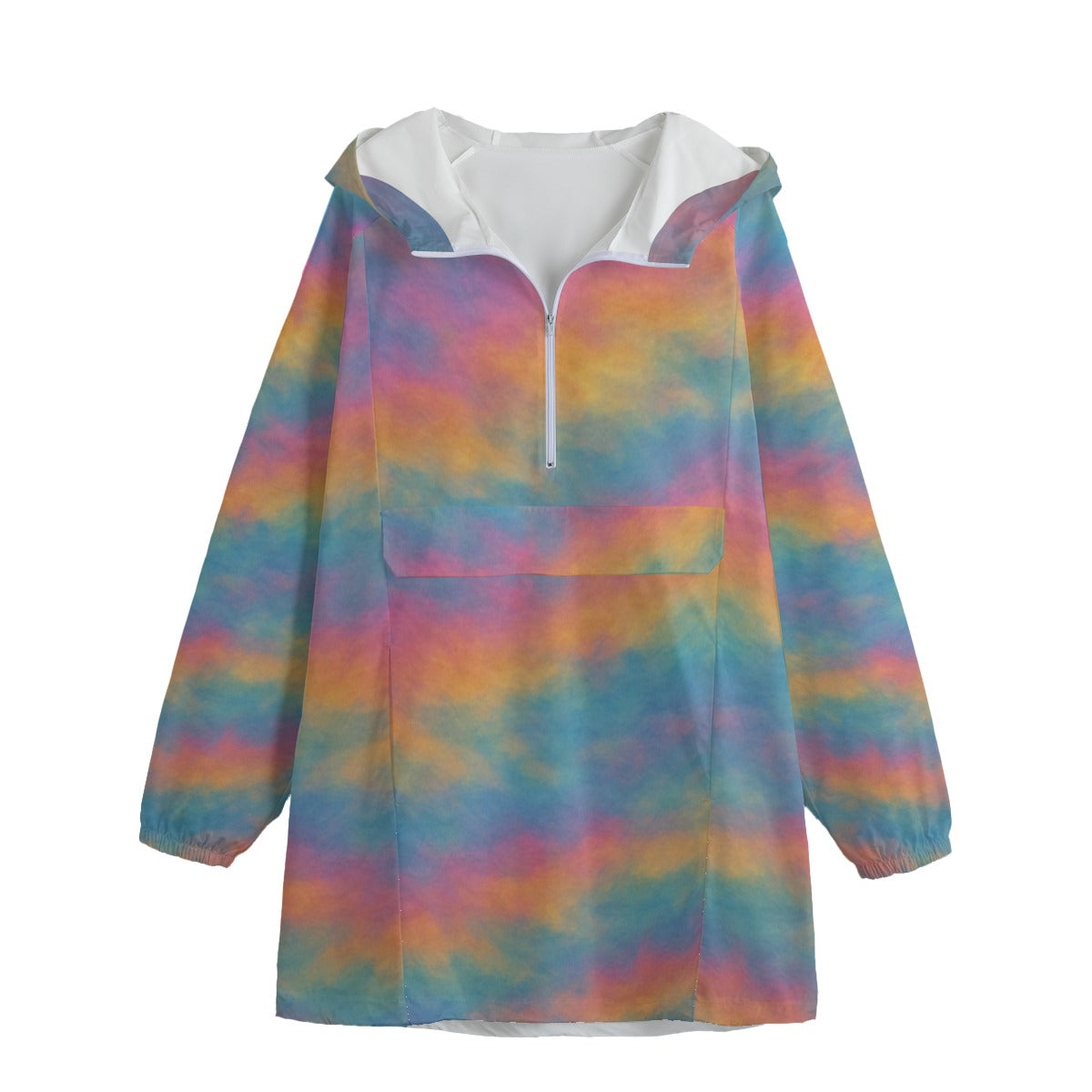 Unisex Windbreaker Long Jacket