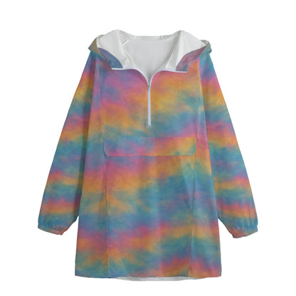 Unisex Windbreaker Long Jacket