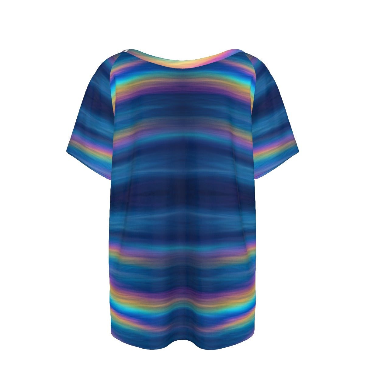 Women's Round Neck T-shirt With Raglan Sleeve