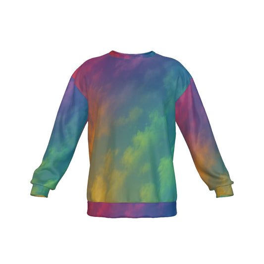 Men's Drop Shoulder Round Neck Long-Sleeved Sweatshirt