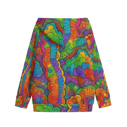 Unisex Kid's Zip Up Raglan Sleeve Hoodie | 310GSM Cotton