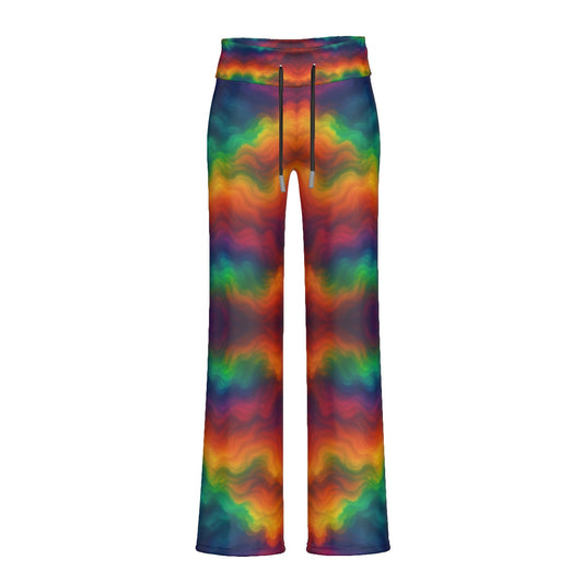 Women's High-waisted Straight-leg Trousers