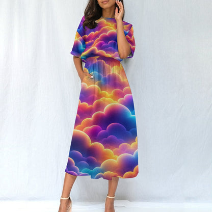 Women's Elastic Waist Dress