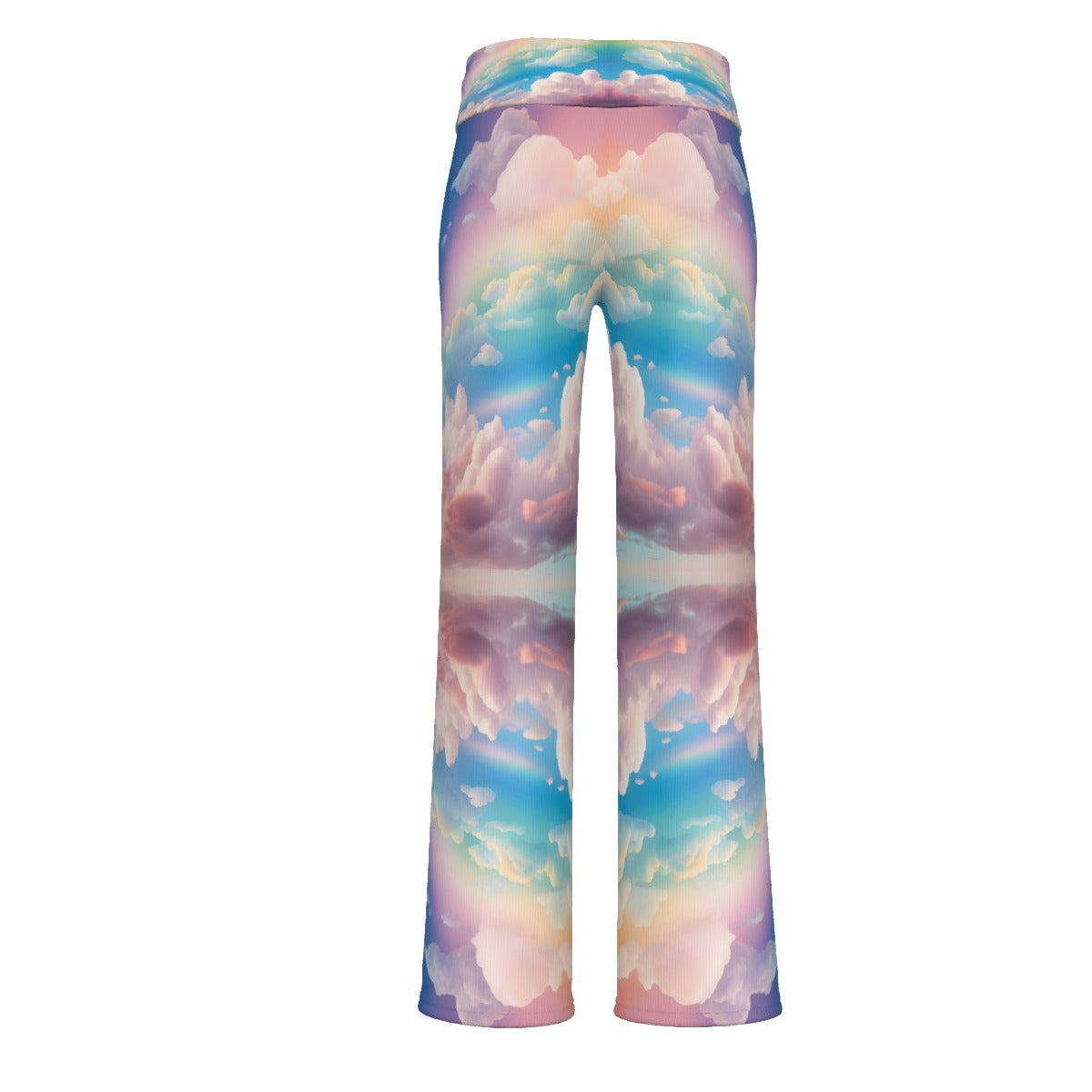 Women's High-waisted Straight-leg Trousers