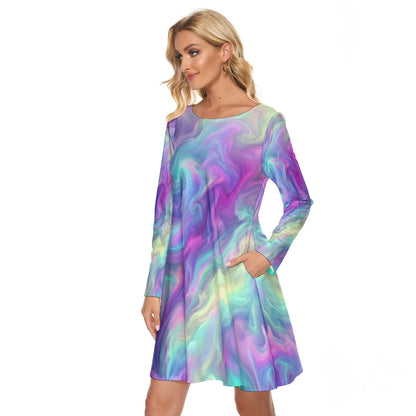 Women's Crew Neck Dress