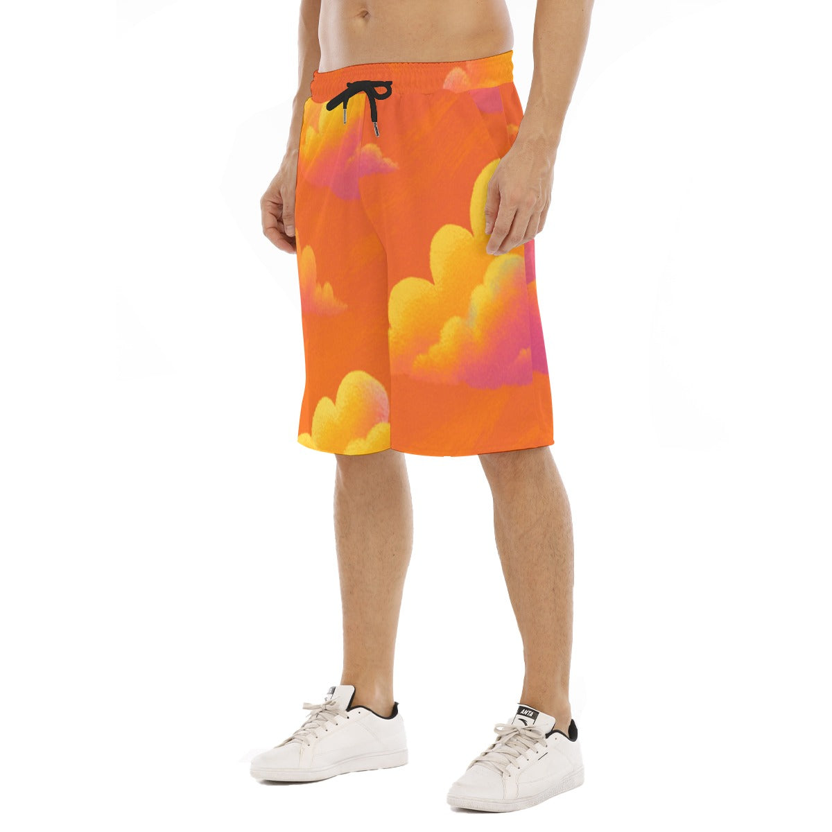 Men's Tether Loose Shorts With Pocket