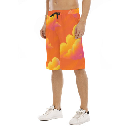 Men's Tether Loose Shorts With Pocket