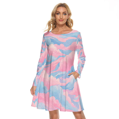 Women's Crew Neck Dress by O’Nimbus