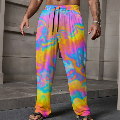 Men's Loose Casual Pants With Pocket