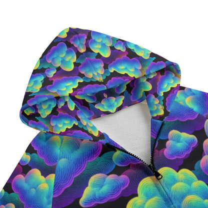 Unisex Kid's Zip Up Raglan Sleeve Hoodie | 310GSM Cotton