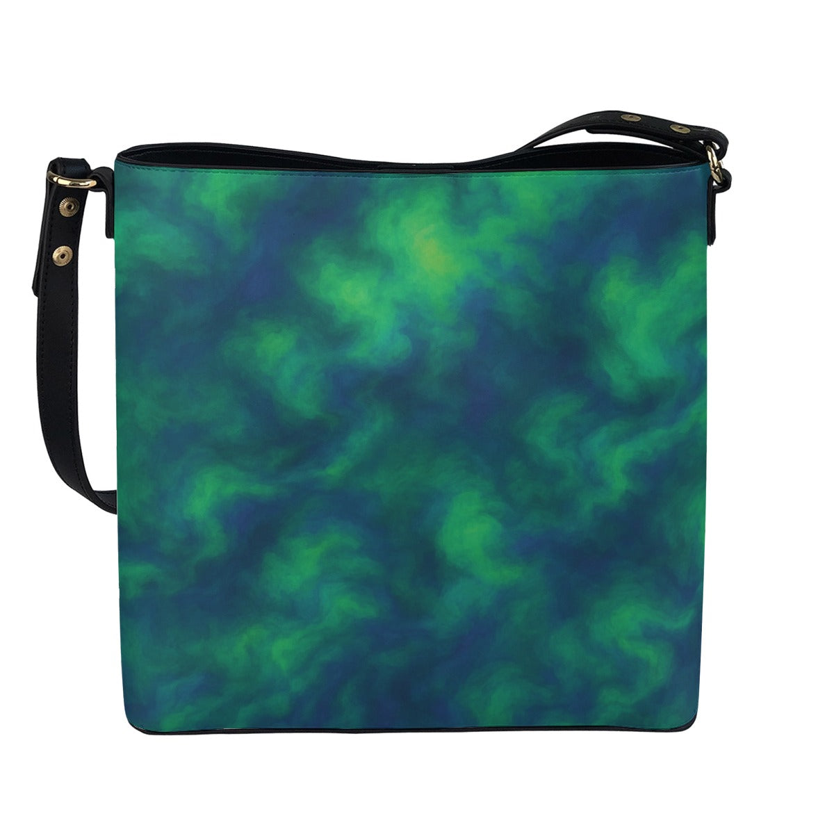 Unisex Minimalist Square Crossbody Bucket Bag