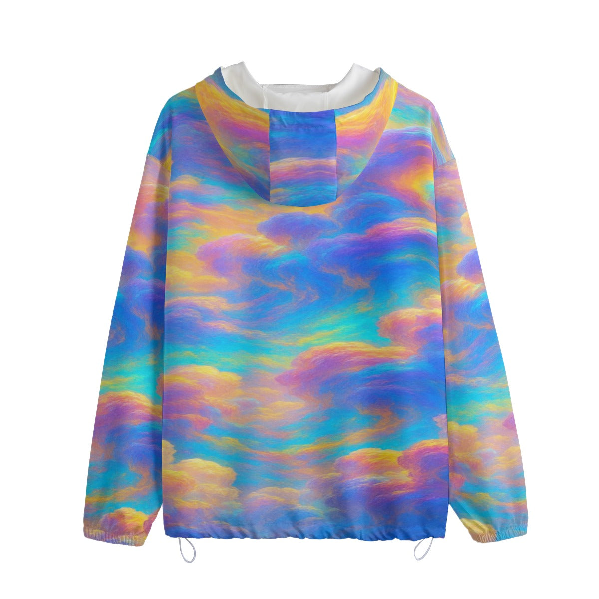 Unisex Pullover Jacket With Zipper Closure