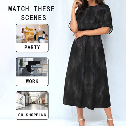 Women's Elastic Waist Dress