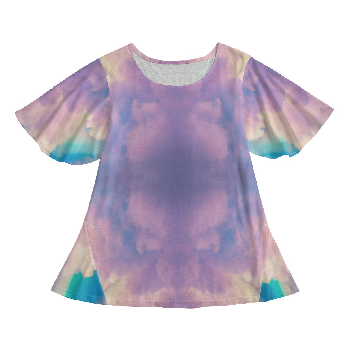 Women's Round Neck T-shirt With Short Sleeve