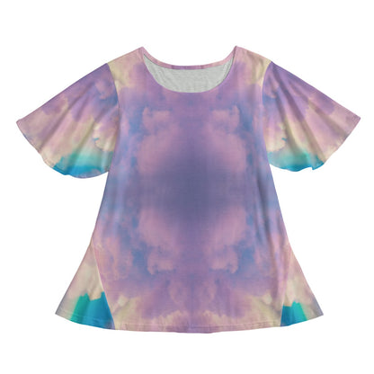 Women's Round Neck T-shirt With Short Sleeve