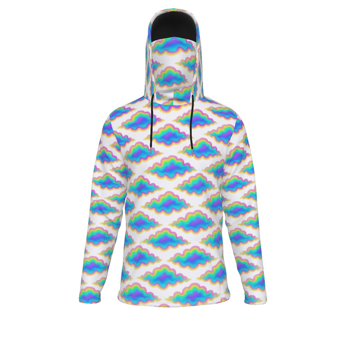 Men's Pullover Hoodie With Mask - view 1