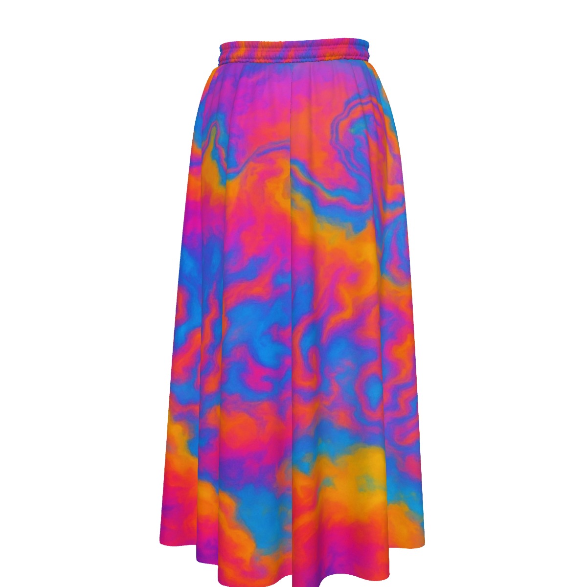 Women's Maxi Chiffon Skirts With Lining