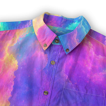 Men's Casual Lapel Long Sleeve Shirt|125GSM Cotton
