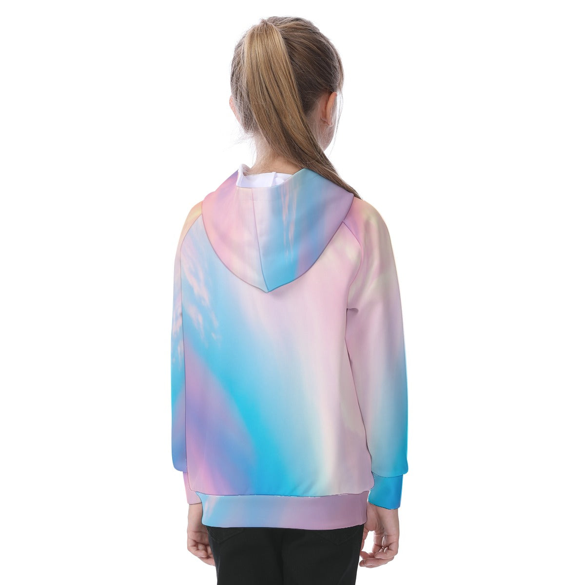 Unisex Kid's Raglan Pullover Hoodie