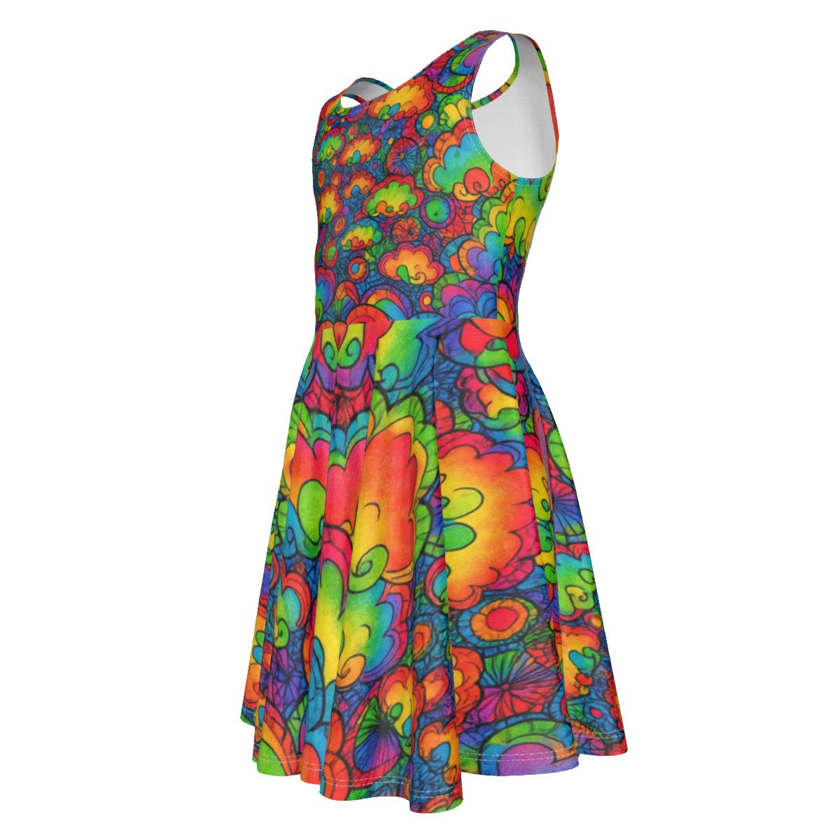 Unisex Kid's Sleeveless Vest Dress