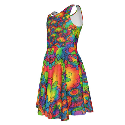 Unisex Kid's Sleeveless Vest Dress