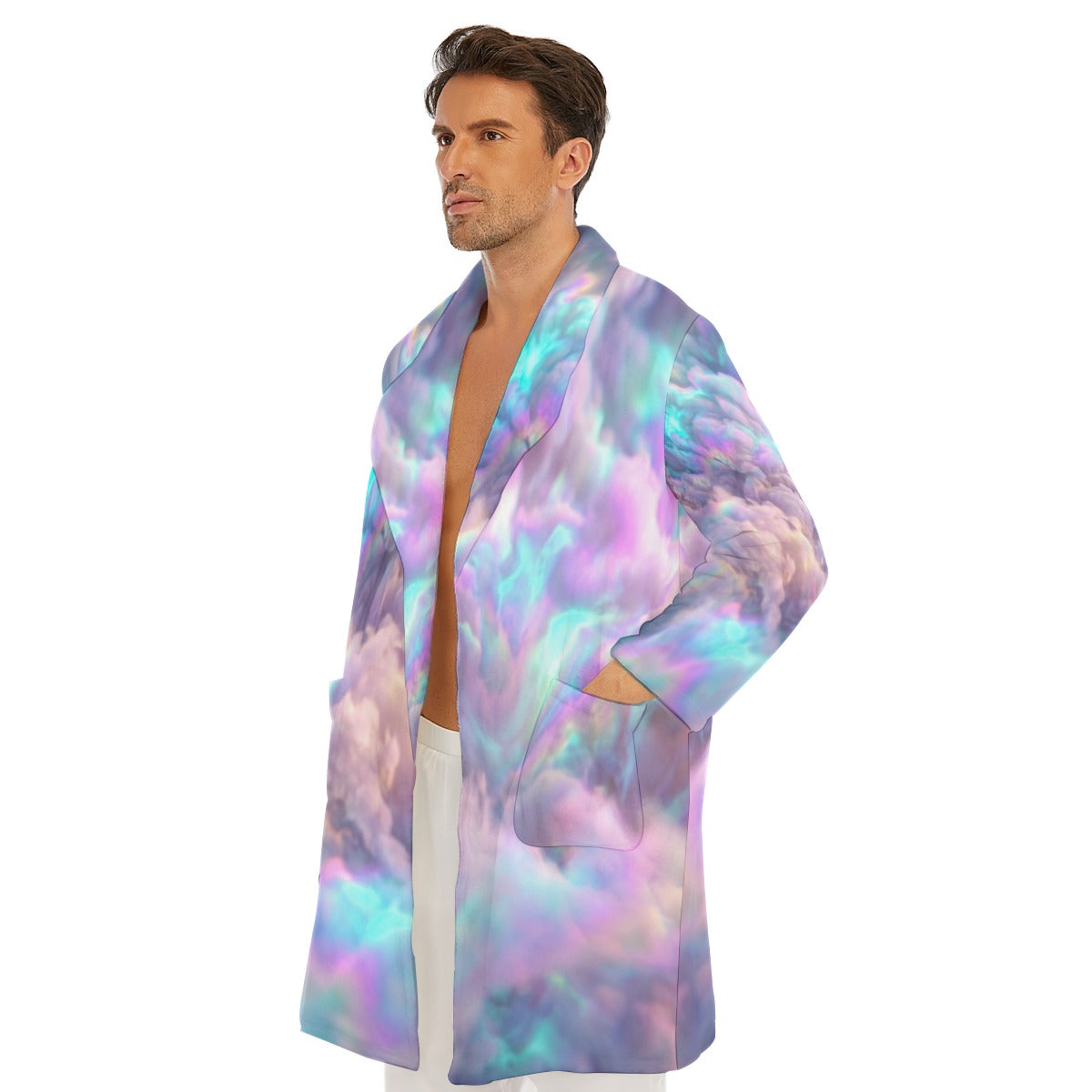 Men's Borg Fleece Robe