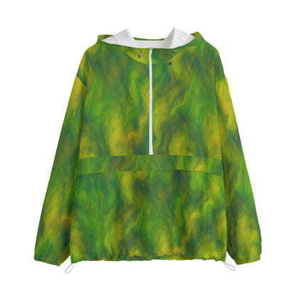 Unisex Pullover Jacket With Zipper Closure