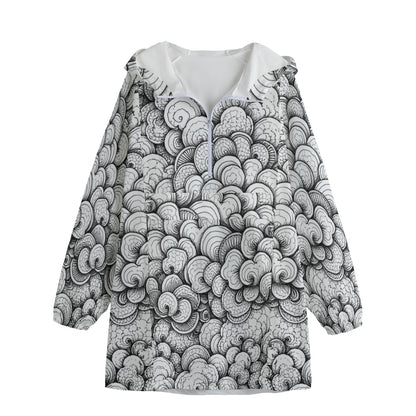 Unisex Windbreaker Long Jacket