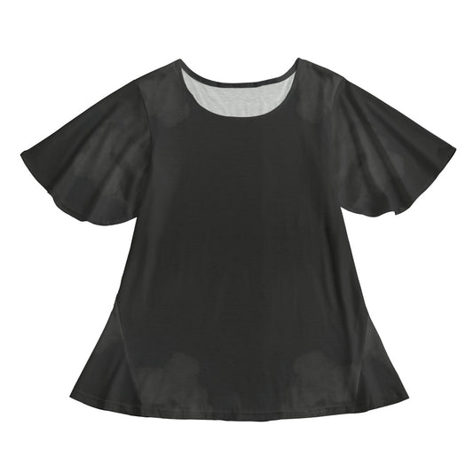 Women's Round Neck T-shirt With Short Sleeve