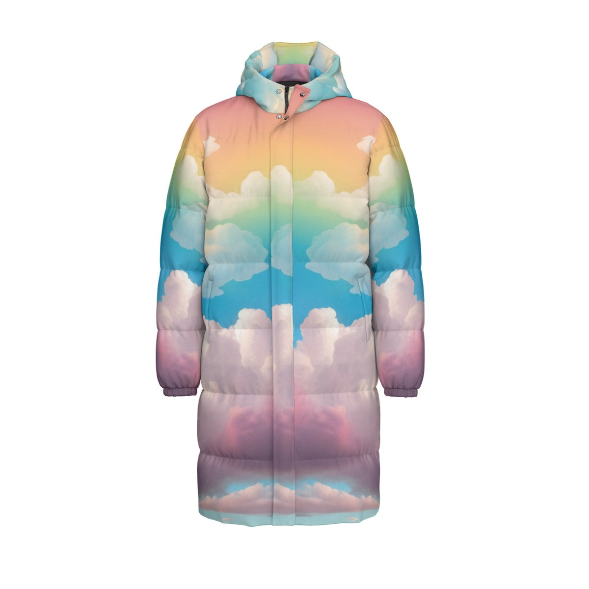 Unisex Long Down Jacket