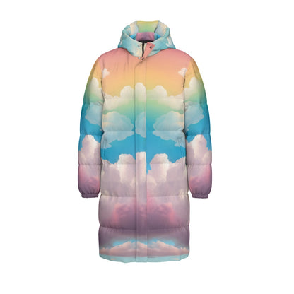 Unisex Long Down Jacket