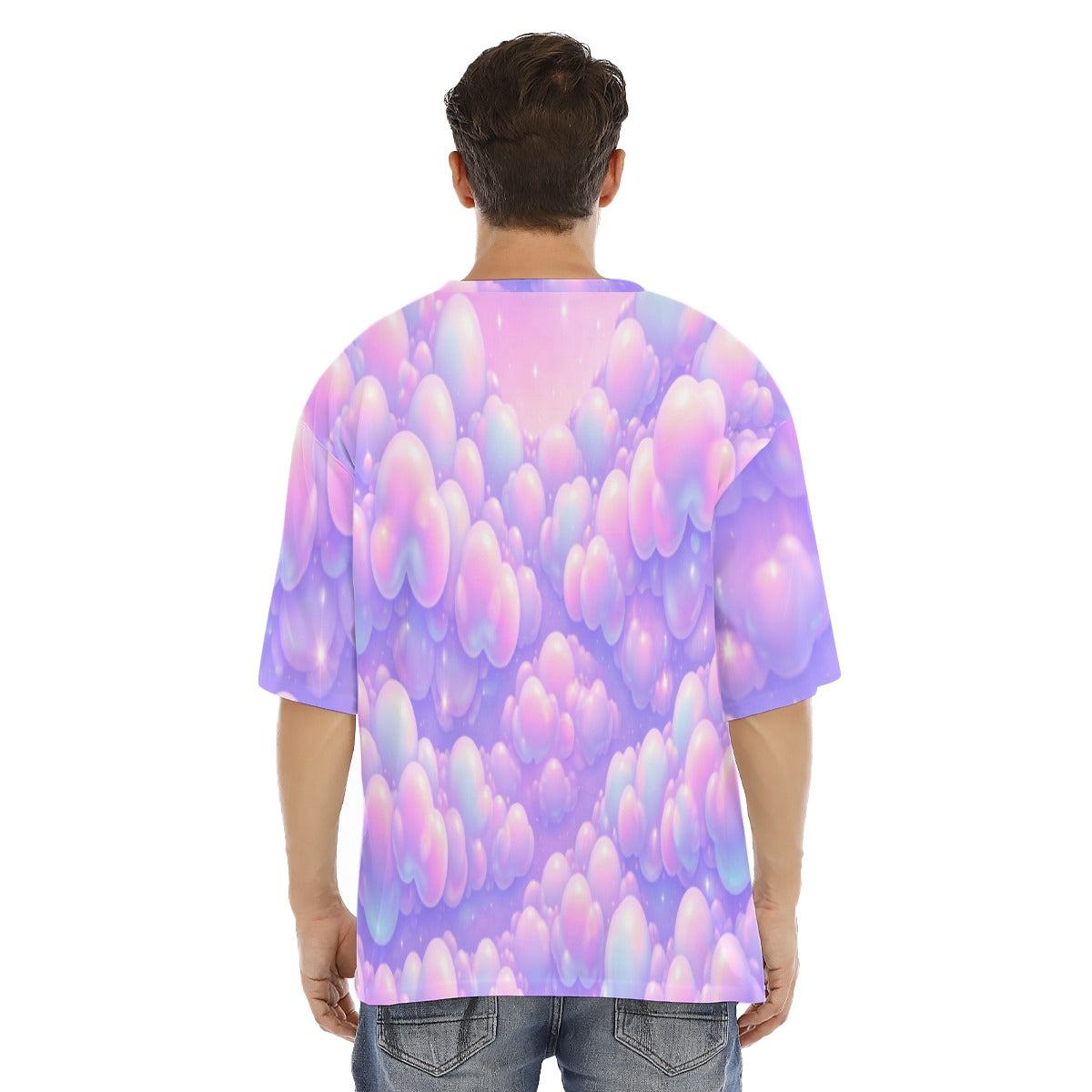 Men's Drop Shoulder T-shirt With Short Sleeve