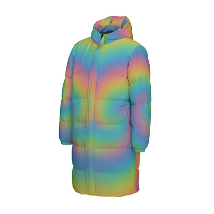 Unisex Long Down Jacket