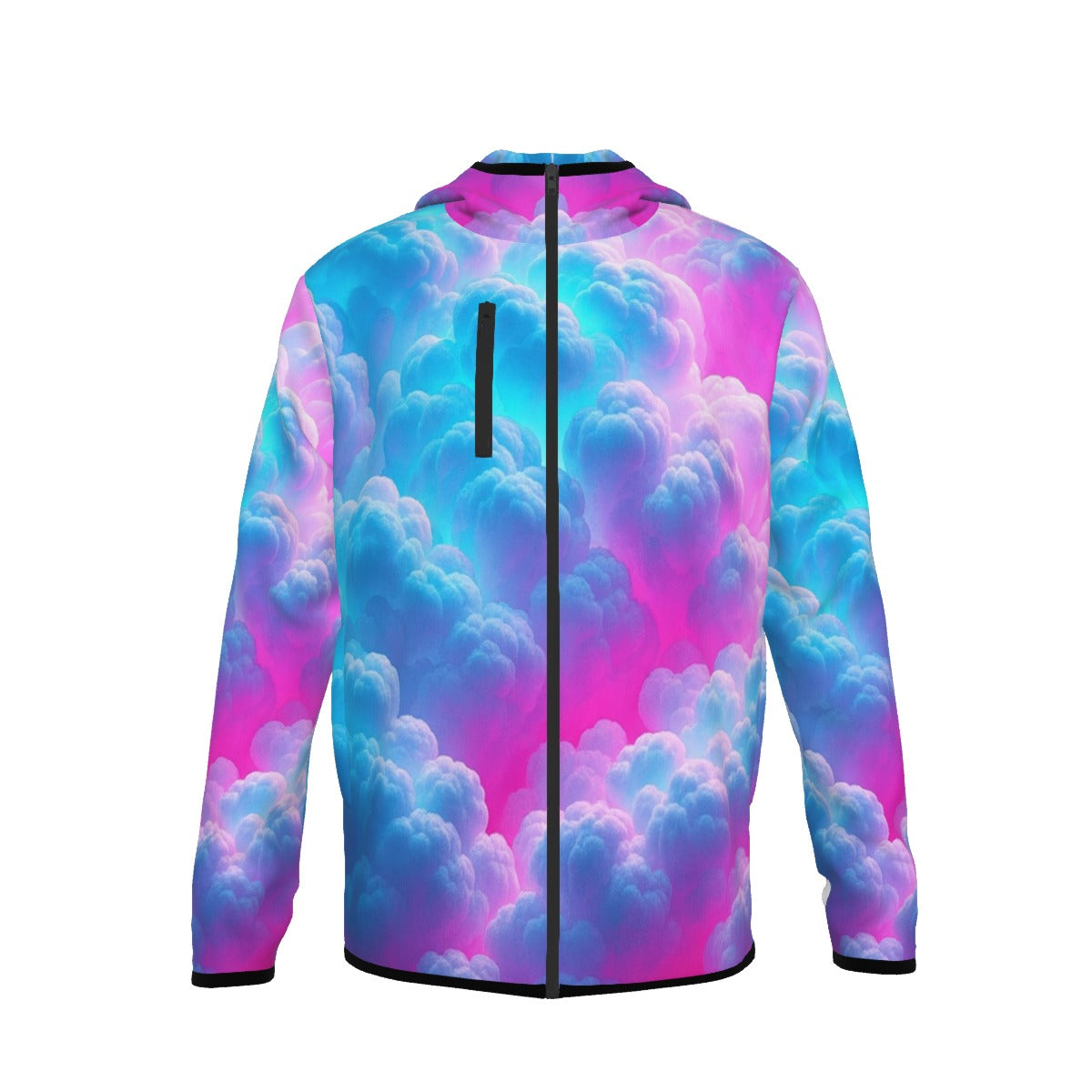 Men's Stylish Hoodie with Thumb Hole Design - view 1