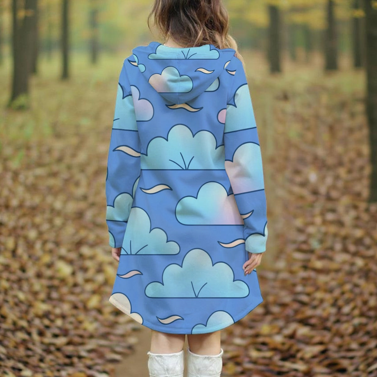 Women's Longline Hoodie Dress