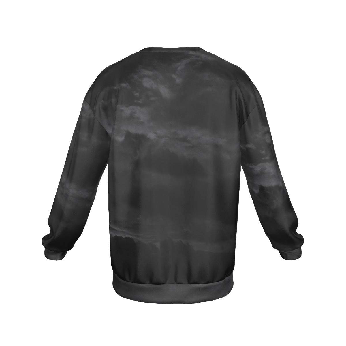 Men's Drop Shoulder Round Neck Long-Sleeved Sweatshirt