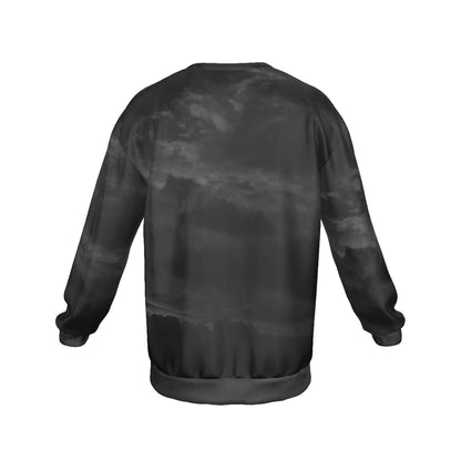 Men's Drop Shoulder Round Neck Long-Sleeved Sweatshirt