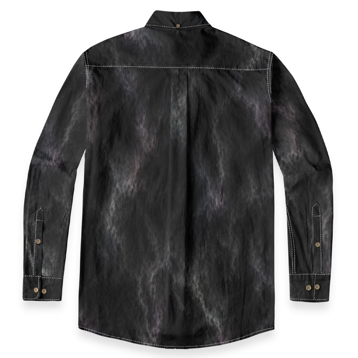 Men's Casual Lapel Long Sleeve Shirt|125GSM Cotton
