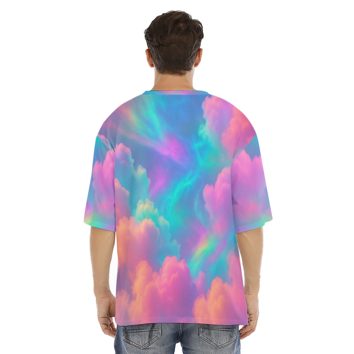 Men's Drop Shoulder T-shirt With Short Sleeve