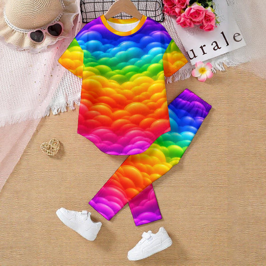 Kids' Casual Top and Pants Set