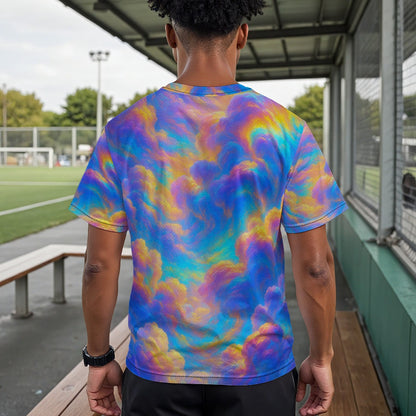 Unisex Drop Shoulder Crew Neck T-Shirt