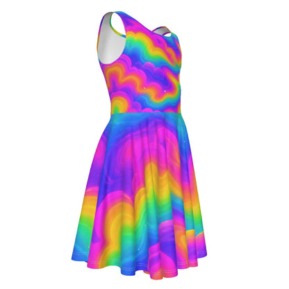 Kid's Sleeveless Vest Dress