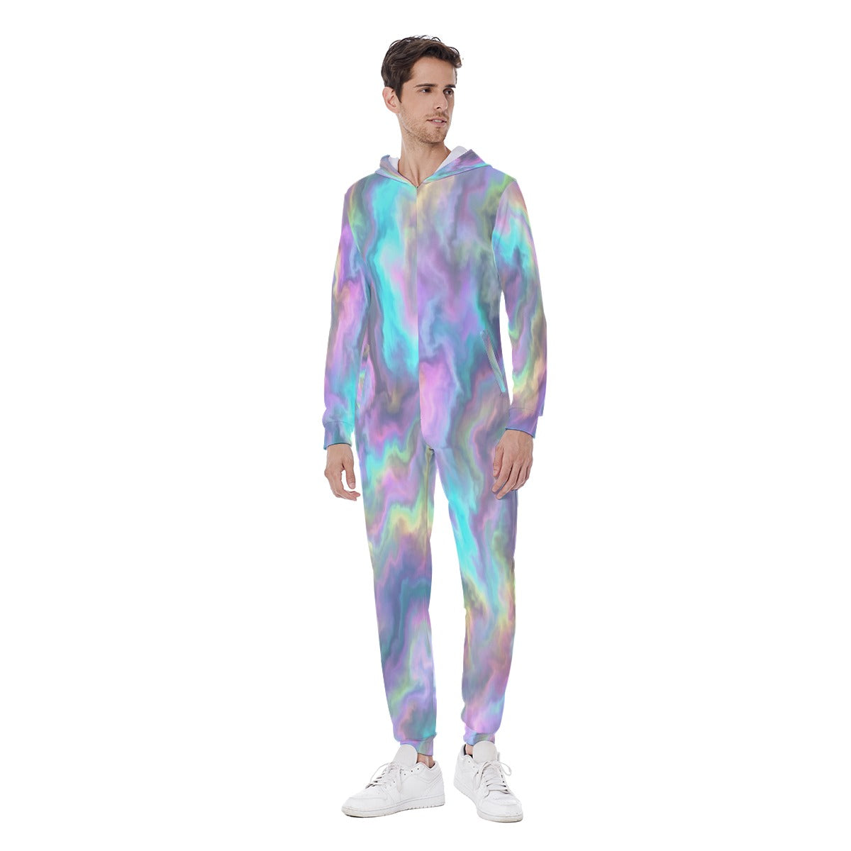 Men's Hooded Jumpsuit