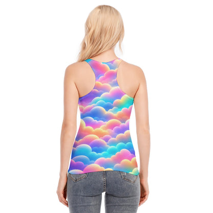 Women's Racer Vest | 190GSM Cotton