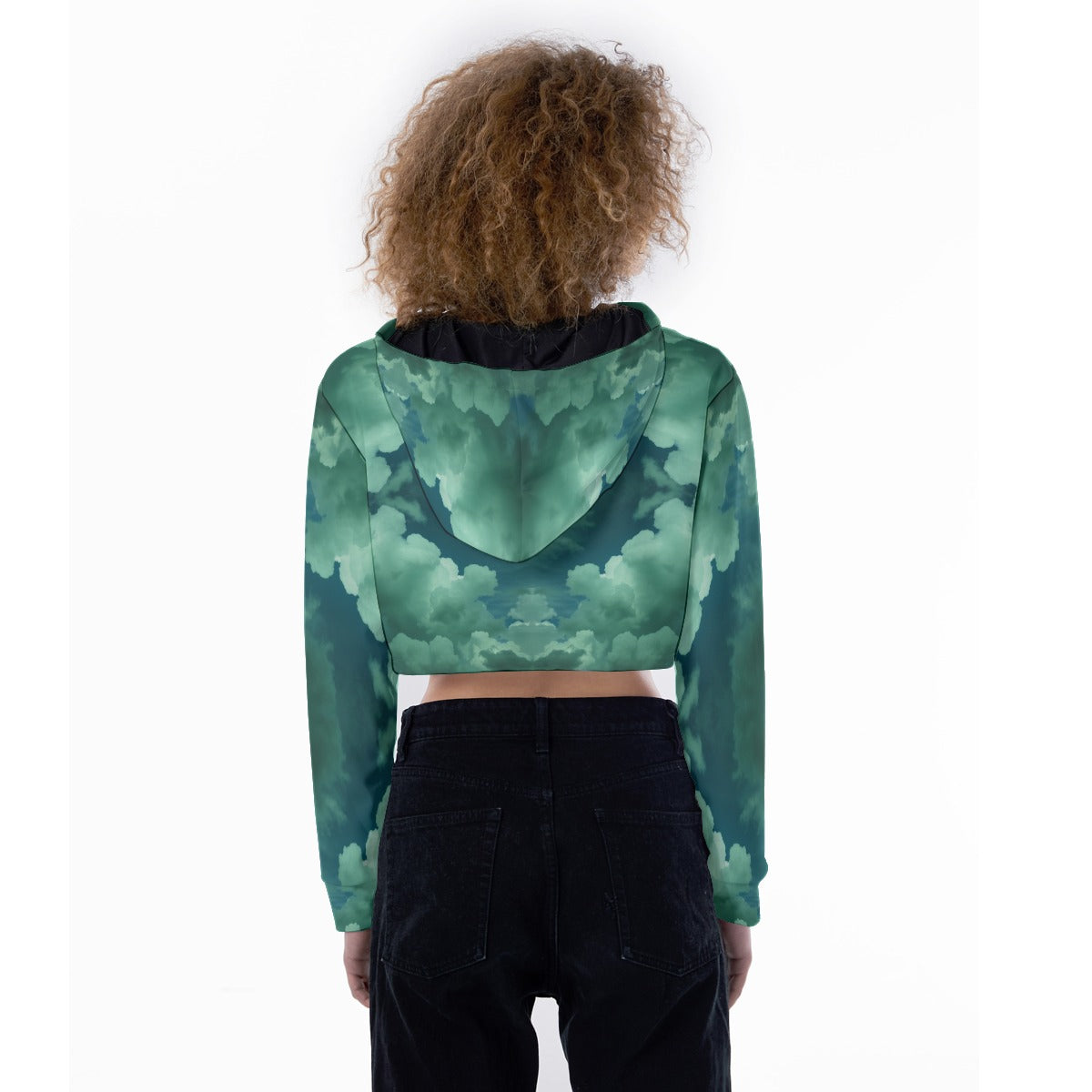 Women's Crop Top Hoodie