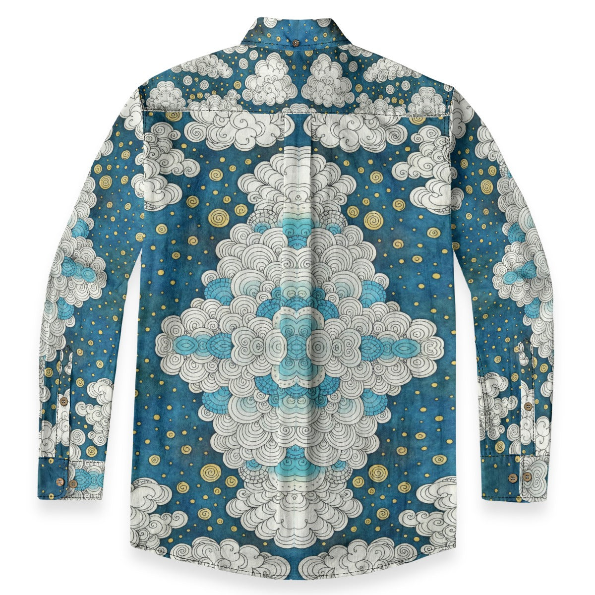 Men's Casual Lapel Long Sleeve Shirt|125GSM Cotton
