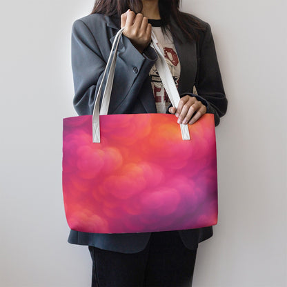 Unisex Stylish PU Leather Tote Bag