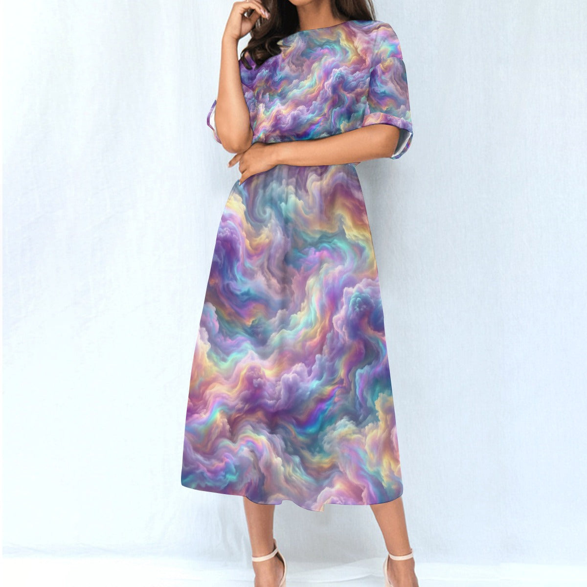 Women's Elastic Waist Dress