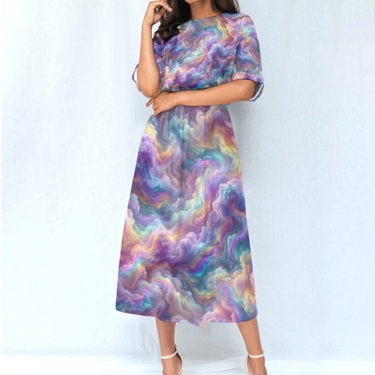 Women's Elastic Waist Dress