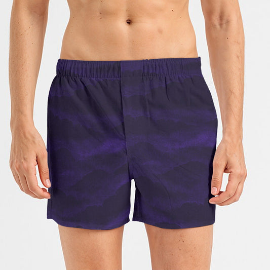 Men's Short Boxer Briefs|115GSM Cotton poplin